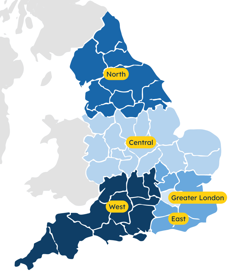 ACPOHE regional networks map